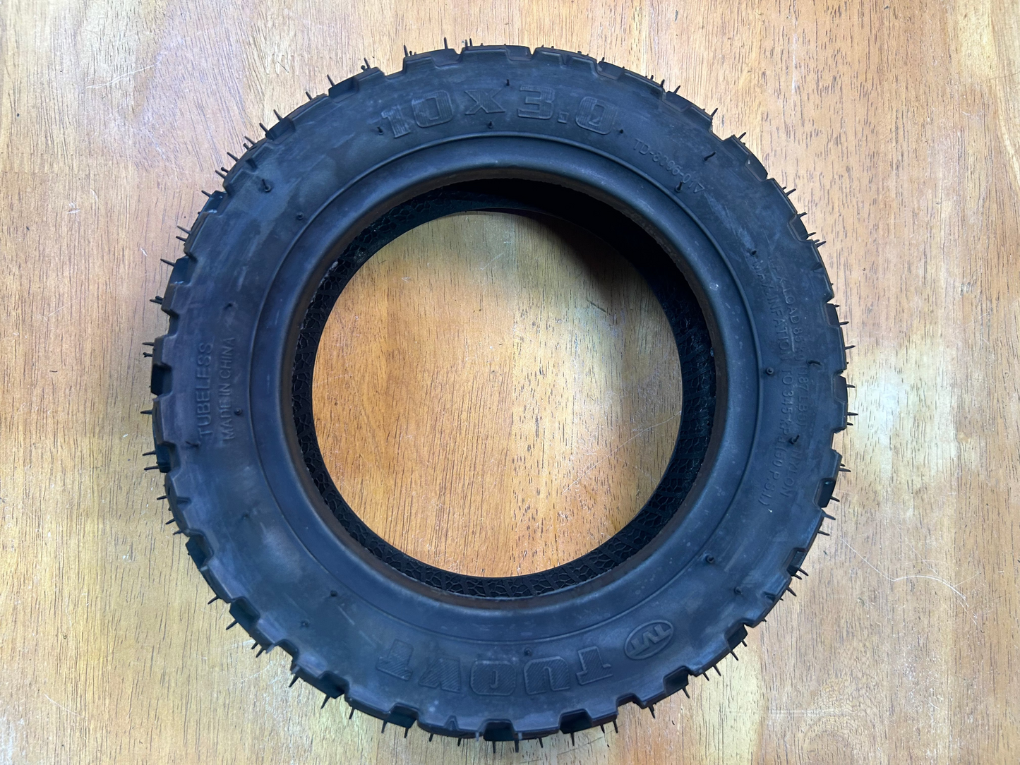 10 x 3.0 - 10 Inch Electric Scooter Off-Road Tyre