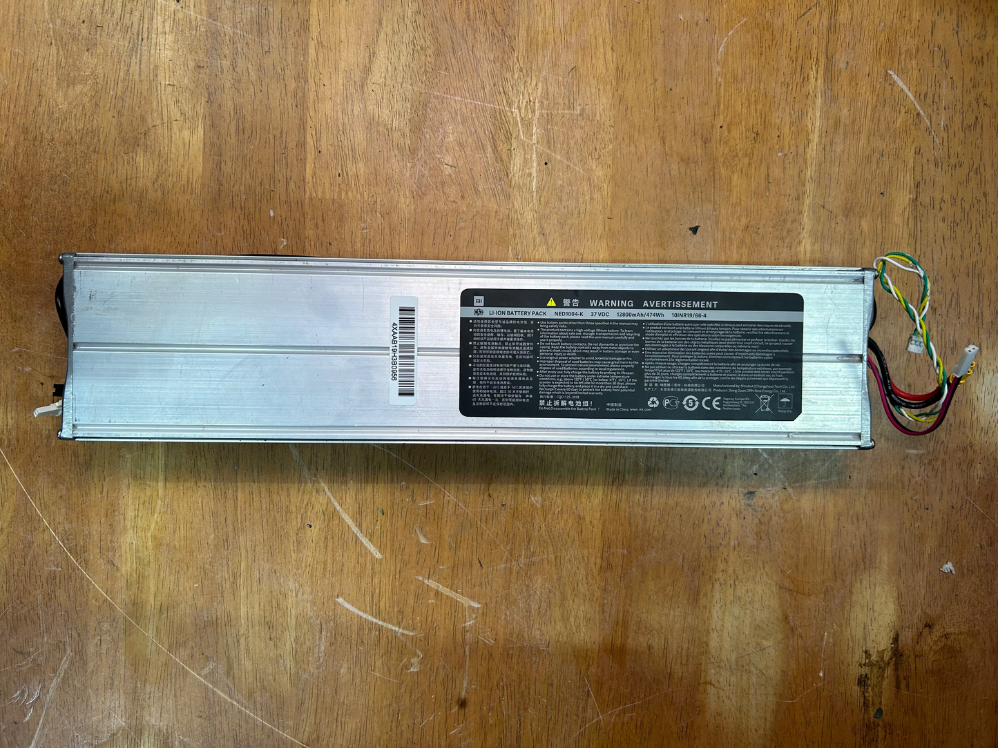 Xiaomi M365 Pro 36V 12AH Electric Scooter Battery