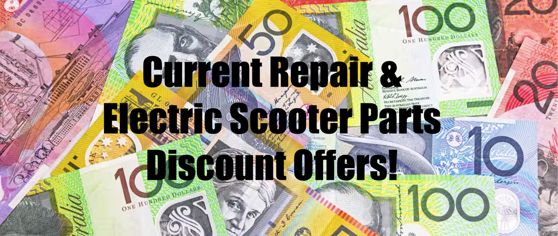 Current Repair & Electric Scooter Parts Discount Offers!