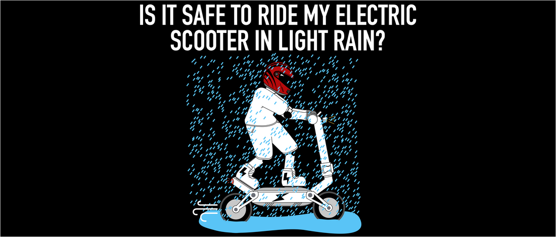 Is It Safe To Ride My Electric Scooter In Light Rain?