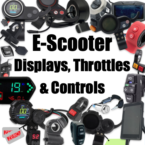 Electric Scooter Displays, Throttles and Controls