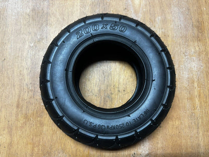 6" Tubed Electric Scooter Tyre ROAD TREAD 200x50 Dragon GT