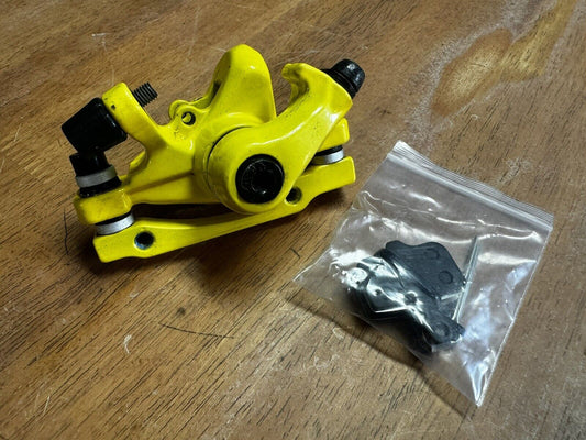 Yellow Front Right Brake Calliper Dragon Electric Scooter Raptor Carbon Oxy