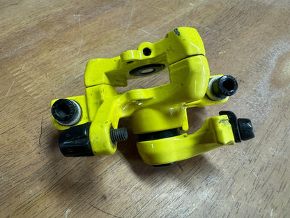 Yellow Front Right Brake Calliper Dragon Electric Scooter Raptor Carbon Oxy