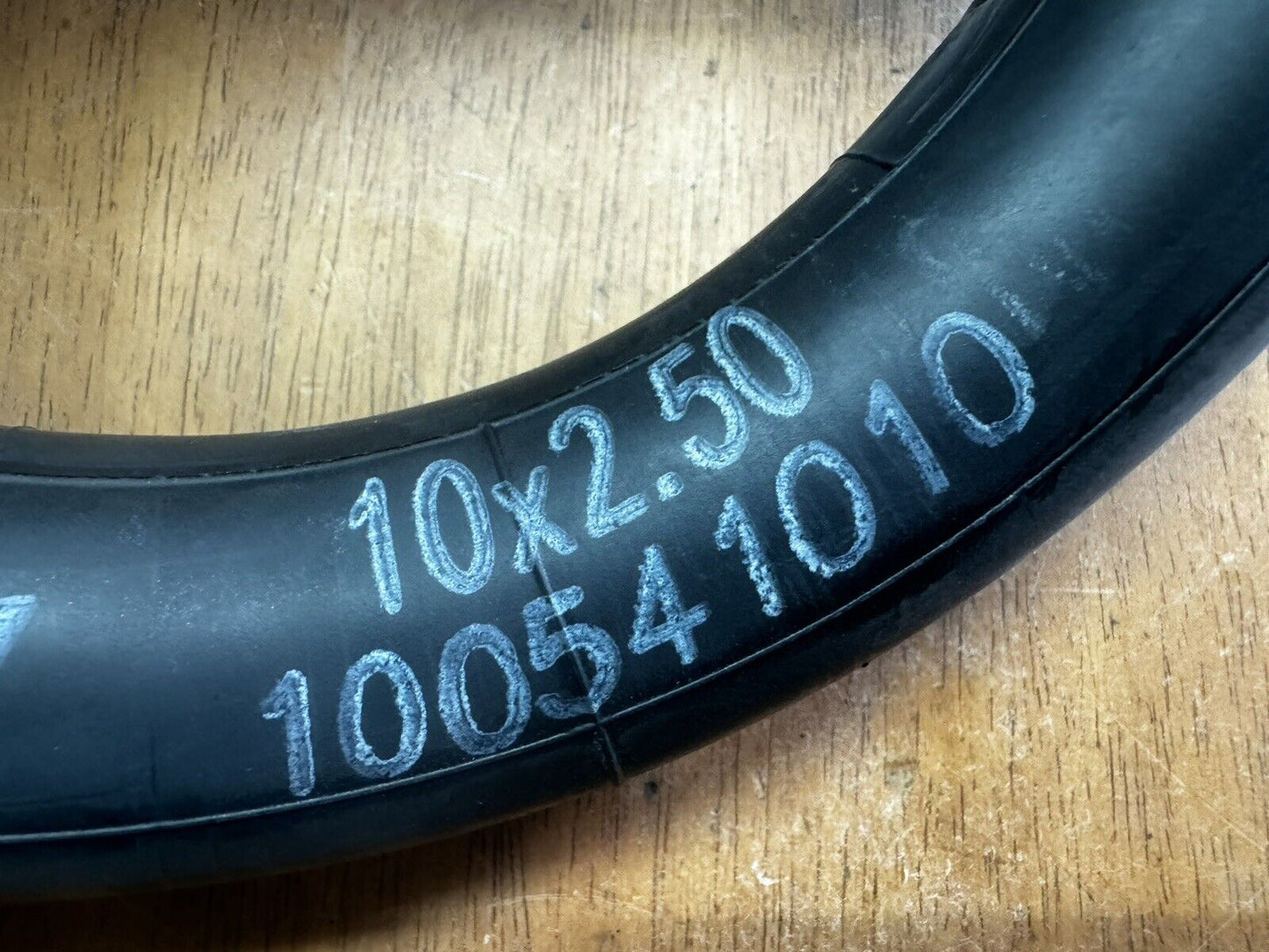 10x2.50" Electric Scooter Inner Tyre Tube Bent Valve