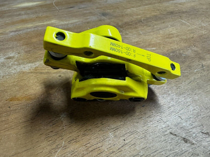 Yellow Rear Right Brake Calliper Dragon Electric Scooter Raptor Carbon Oxy