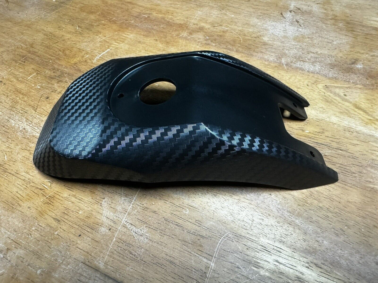 NEW Carbon Look Front Mud Guard Fender Dragon Cyclone Predator Electric Scooter