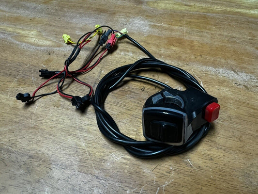 Dragon Electric Scooter GTR & GTR V2 Light Switch Horn Button & Light Harness