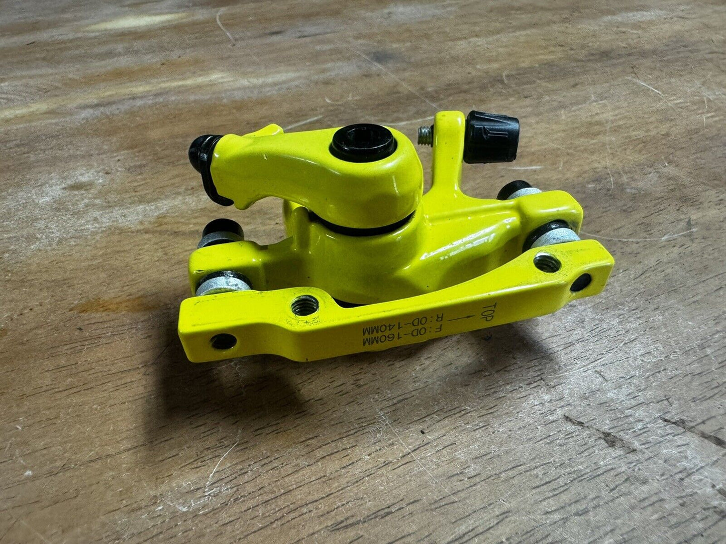 Yellow Rear Right Brake Calliper Dragon Electric Scooter Raptor Carbon Oxy