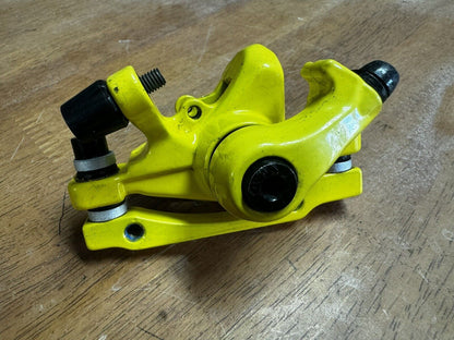 Yellow Front Right Brake Calliper Dragon Electric Scooter Raptor Carbon Oxy