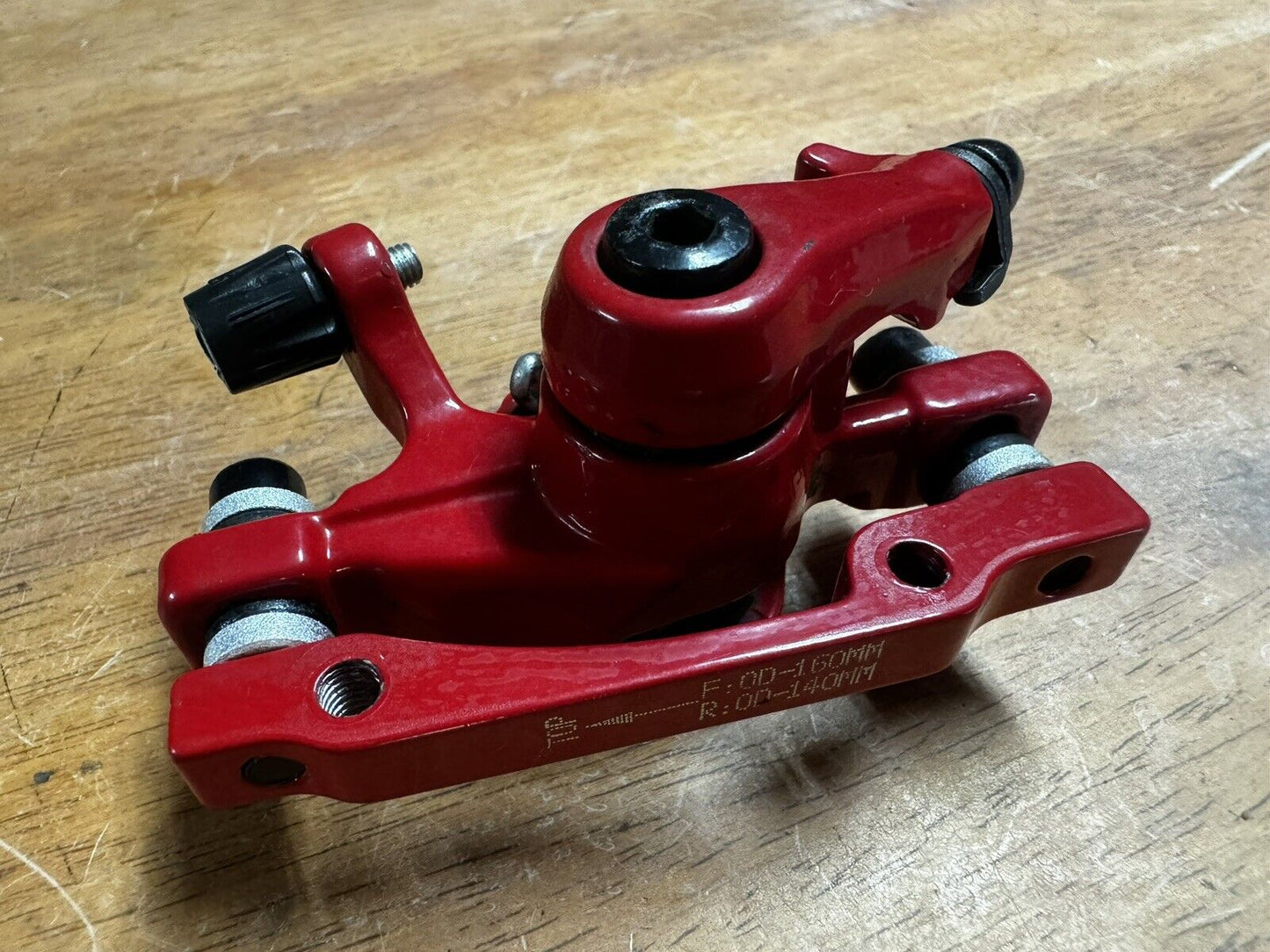 Red Front Cable Brake Calliper Dragon Electric Scooter Hunter X10 Zero 10X