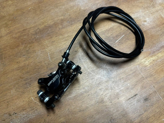 Dragon Electric Scooters Branded Black Rear Right Hydraulic Brake Calliper Line Dragon Scooters