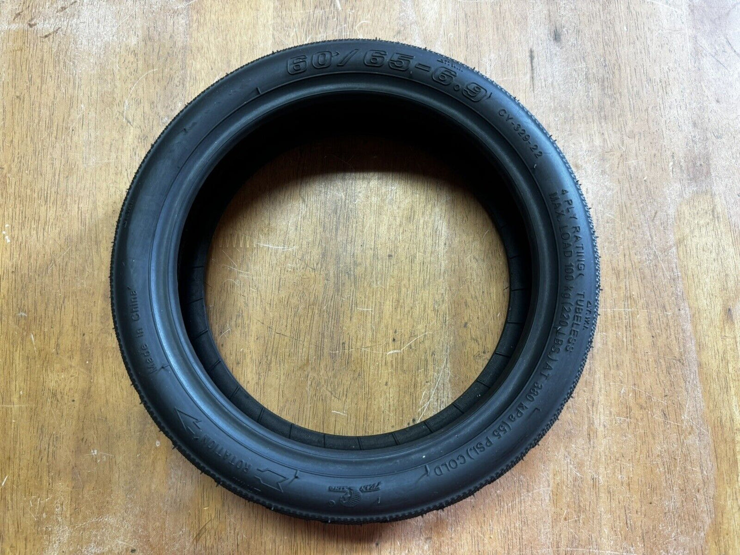 NEW! Segway Ninebot G2 Rear Tyre Pneumatic 10" 60/65 - 6.9