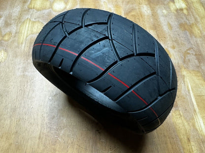 11" Tubed or Tubeless Electric Scooter Tyre PMT Style ROAD TREAD 100/55 - 6.5