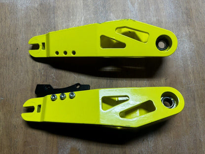 Dragon Electric Scooter Raptor Yellow Swing Arm Suspension Set Carbon Oxy Apollo