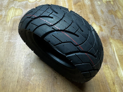 10" Tubed or Tubeless Electric Scooter Tyre Extra Wide ROAD TREAD 80/65 - 6