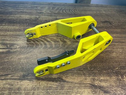 SECOND HAND - YELLOW REAR SWING ARM FOR DRAGON RAPTOR