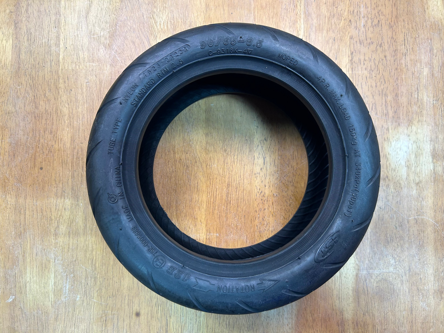 90/65 - 6.5 CST Tubed Road Tyre