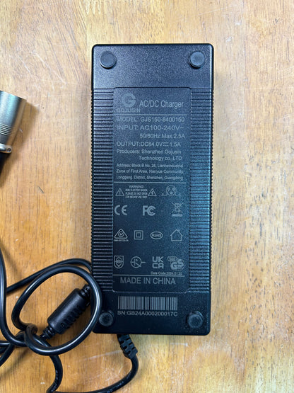 72V - (84) Charger 3 Pin GX16