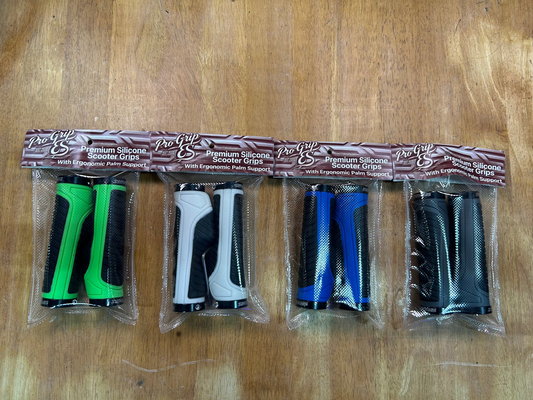 Premium Silicone Lock On Scooter Grips