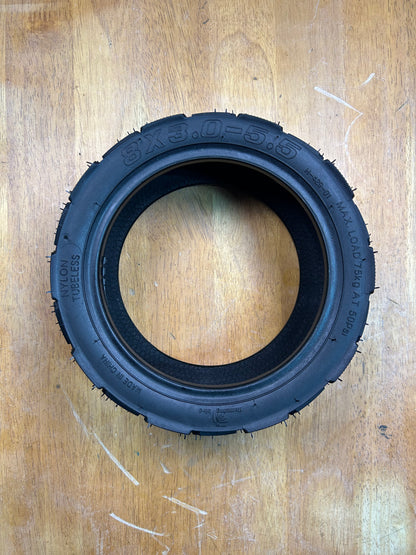 8 x 3 - 5.5 Electric Scooter Hybrid Tubeless Tyre