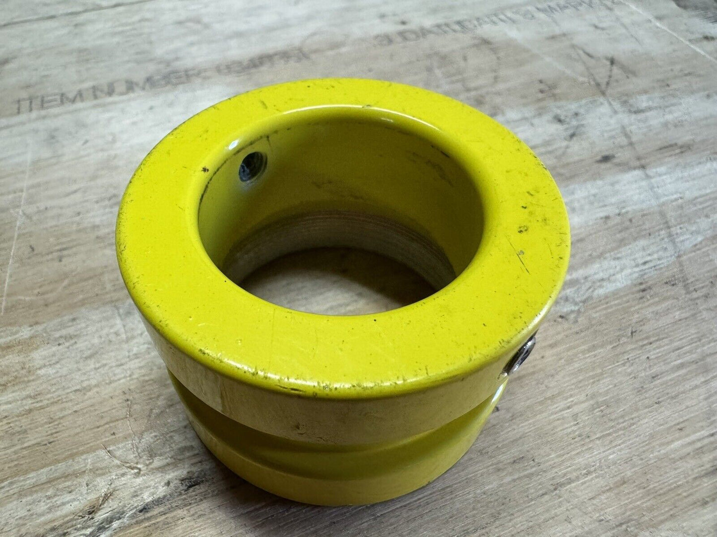 Yellow Stem Collar For Old Model Dragon Raptor Electric Scooter