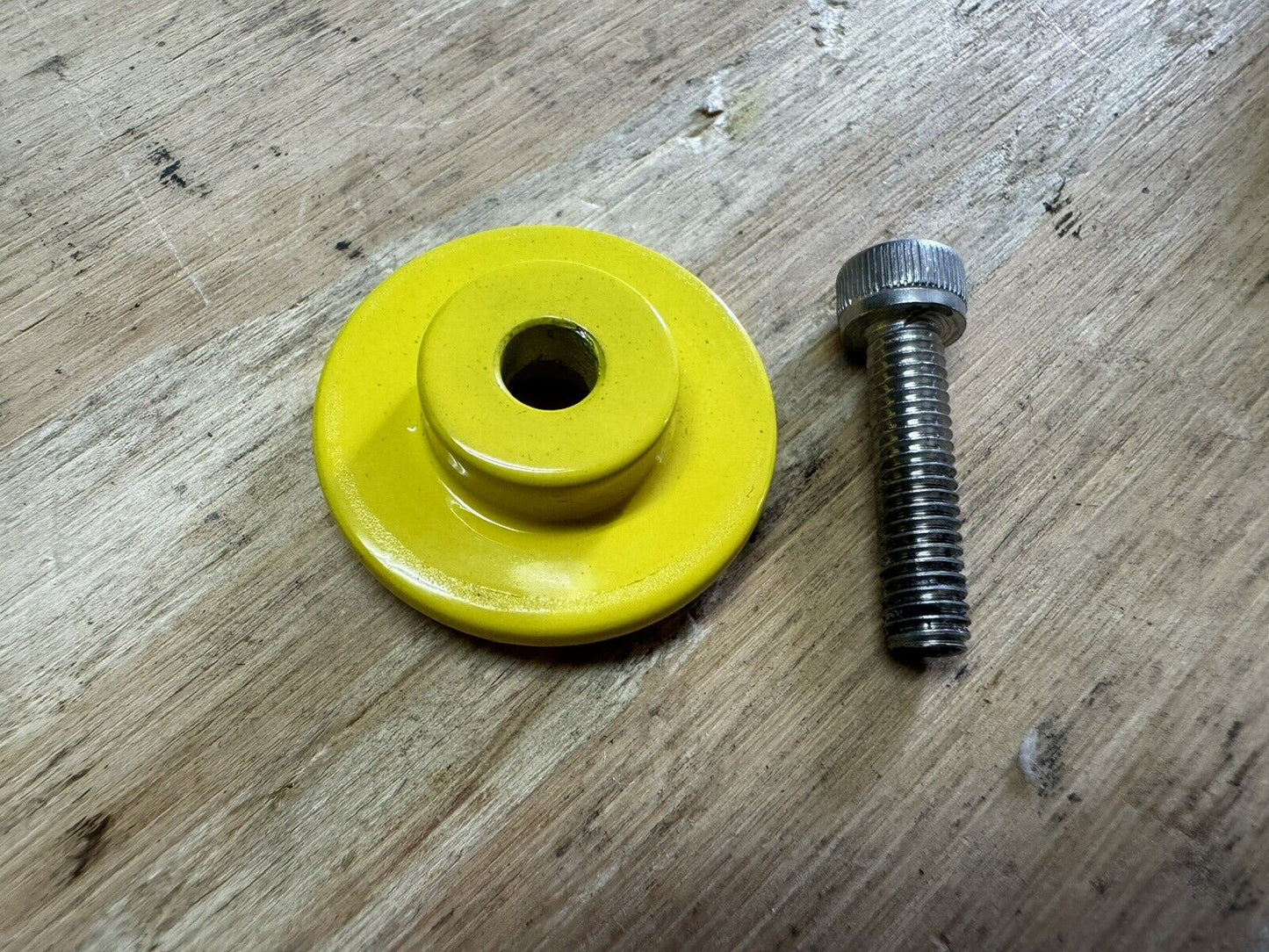 Yellow Stem Cap & Bolt For Dragon Electric Scooters X10 Raptor & Others