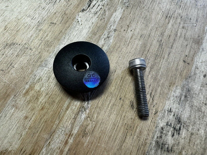 Black Stem Cap & Bolt For Dragon Electric Scooters X10 Raptor & Others